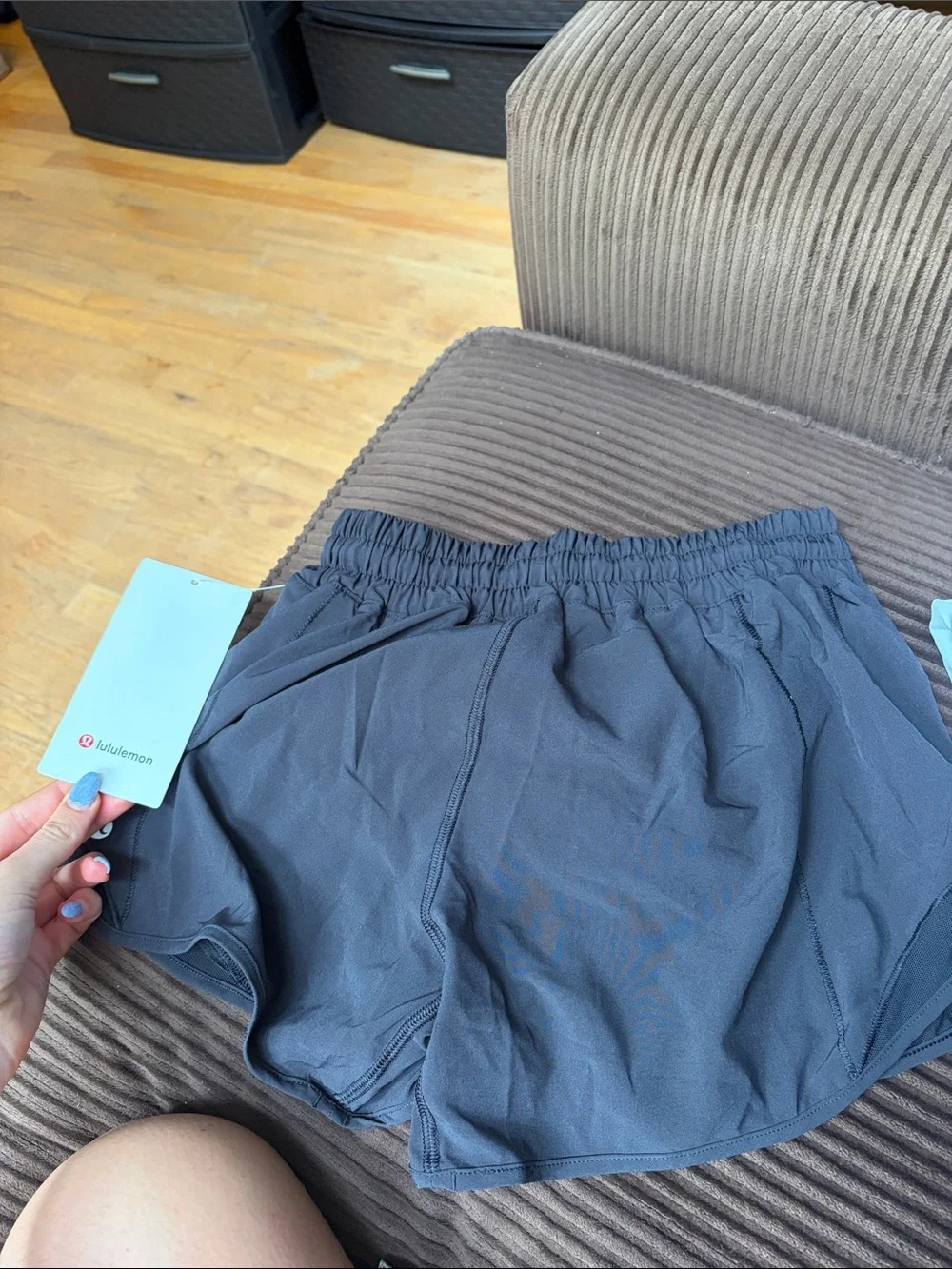 lululemon athletica Women's Athletic Shorts in Charcoal Gray